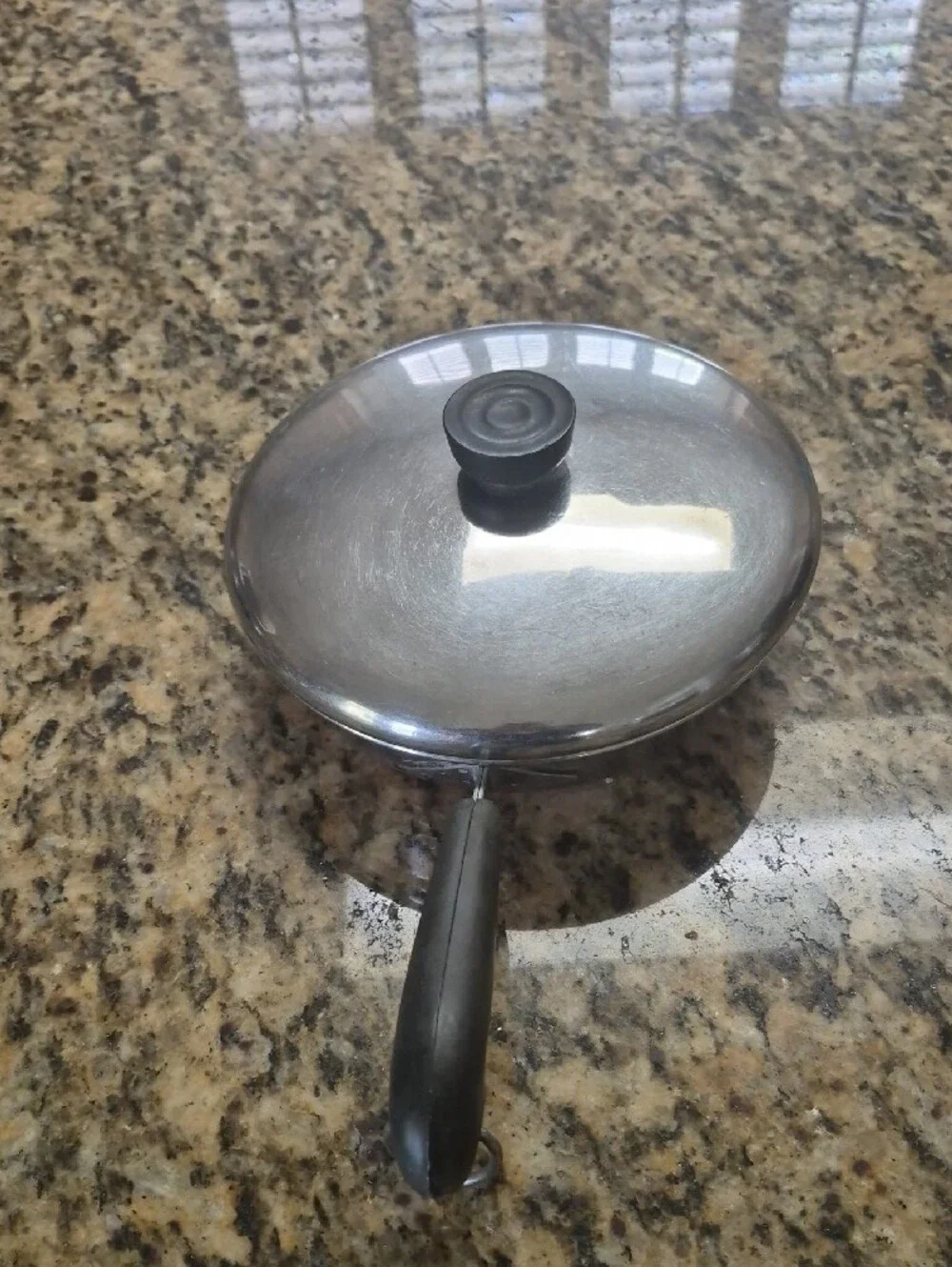 Vintage Revere Ware Copper Bottom Sauce Pan With Lid